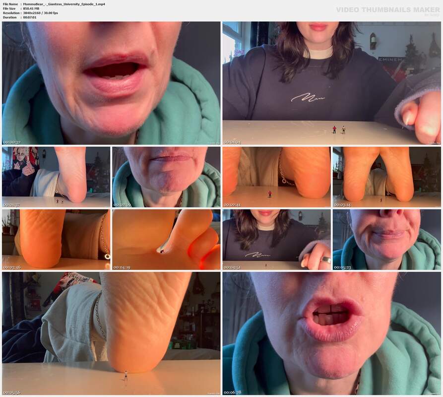 MommaBear - Giantess University Episode 1