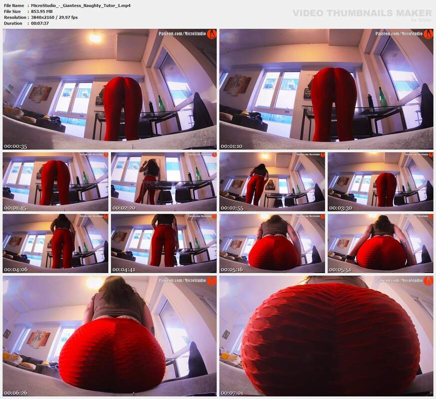 MicroStudio - Giantess Naughty Tutor 1