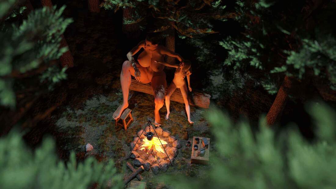 GiantPoser - Elisabeth At The Campfire