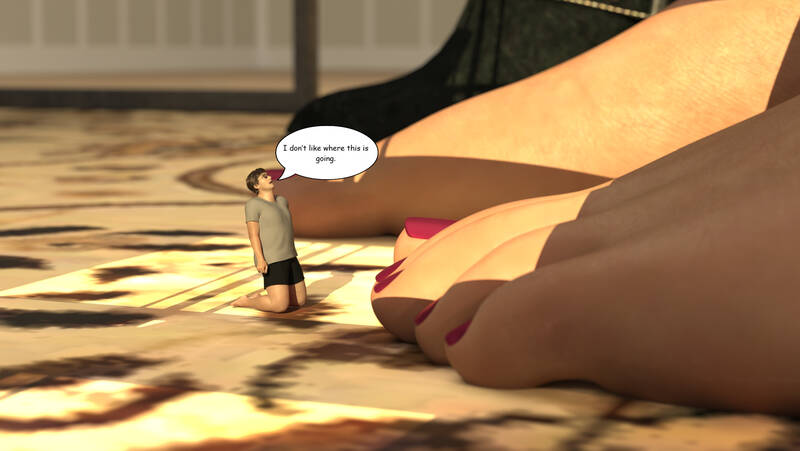 Nickisking1 – Shrinking to spy on my sister’s friend’s feet