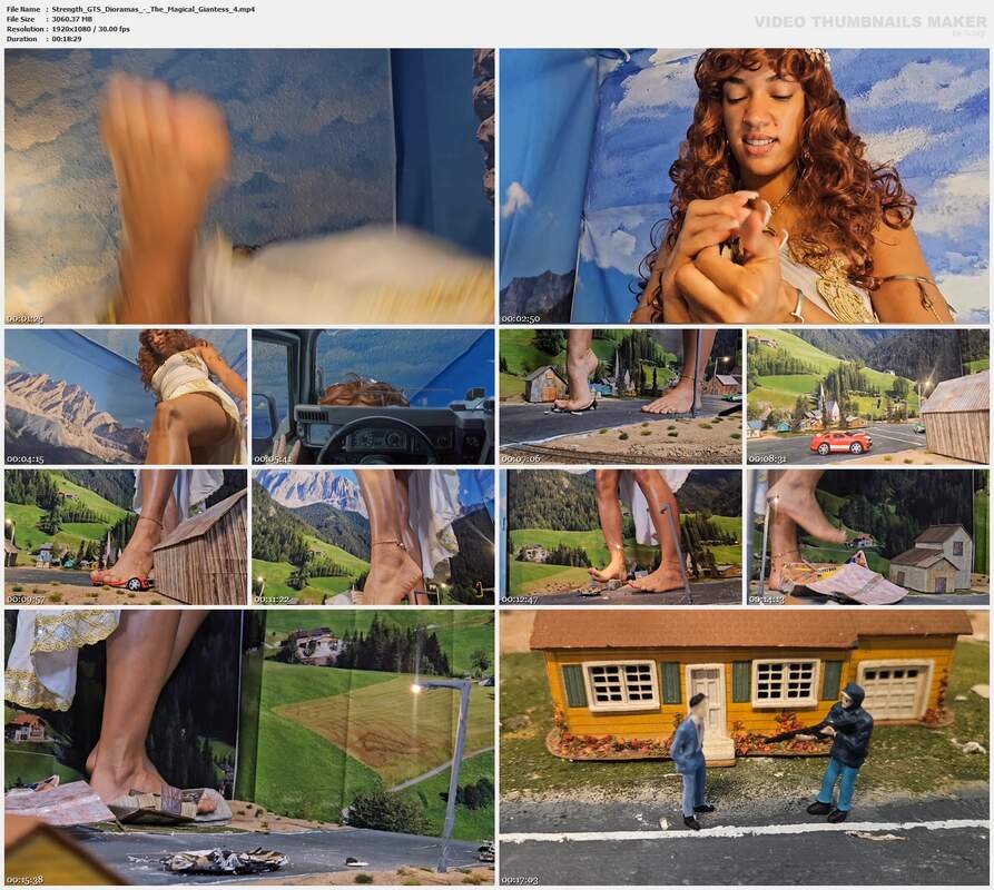 Strength GTS Dioramas - The Magical Giantess 4
