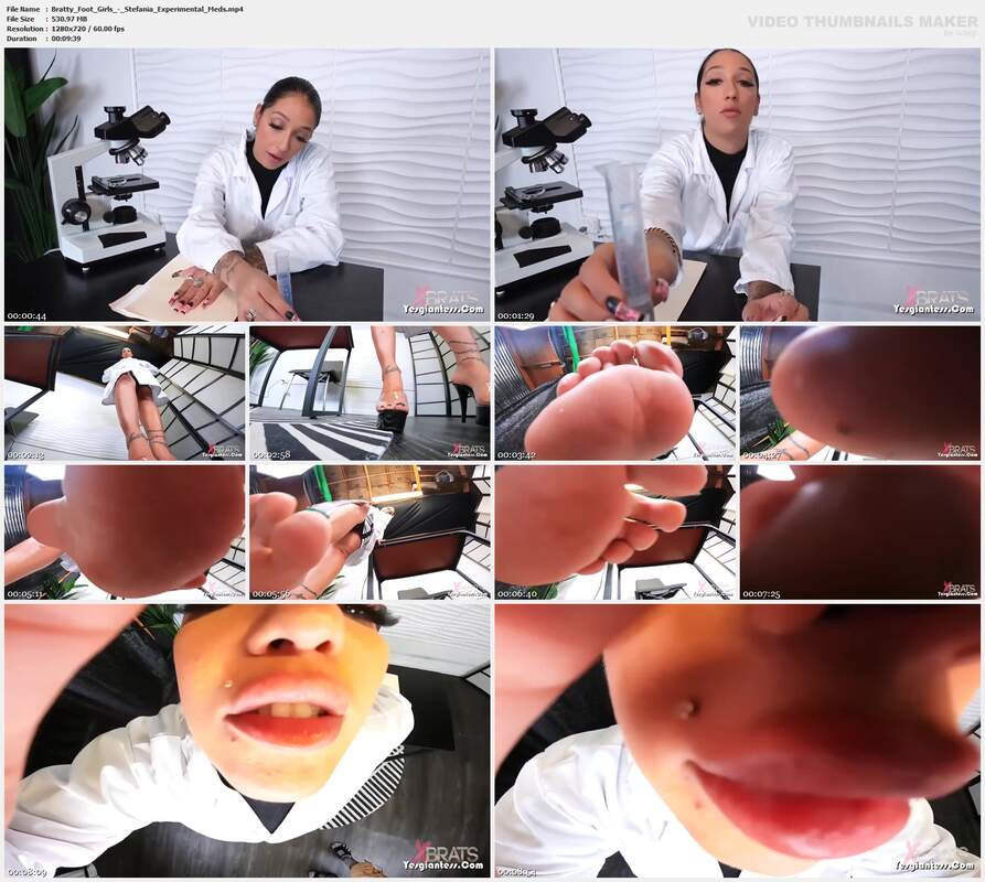 Bratty Foot Girls - Stefania Experimental Meds