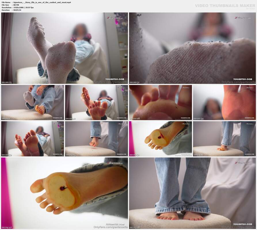 Xgiantess - Story Ella is one of the coolest and most