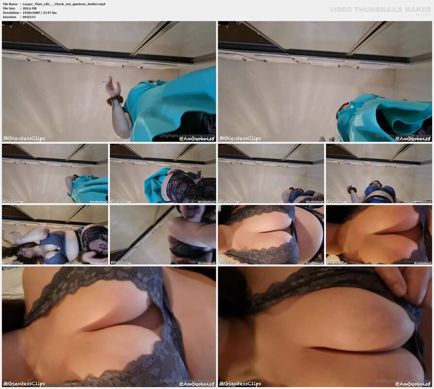 Larger Than Life - Check out giantess Amber