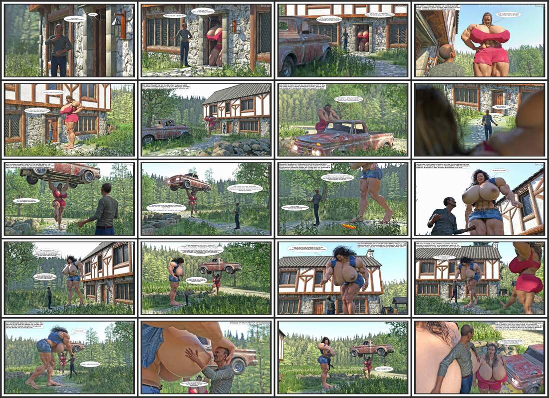 GiantPoser - The Giantess Family Workout