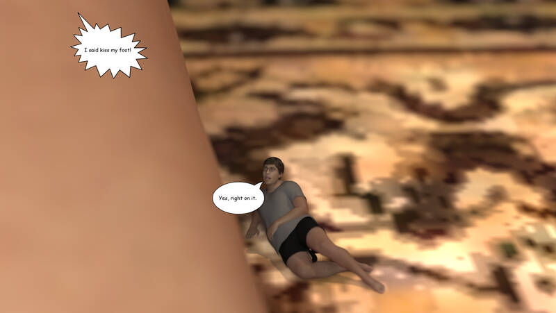 Nickisking1 – Shrinking to spy on my sister’s friend’s feet