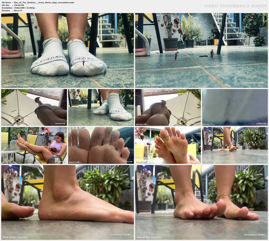 Rise Of The Giantess - Gross theres bugs everywhere