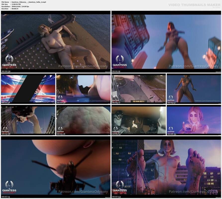 Giantess Odyssey - Giantess Sofia 2