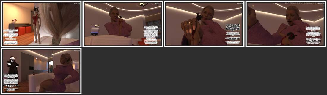 Kuro335 - Deb and Strawby Stories 3 - Cunt Blocked - 3D Adult Comic