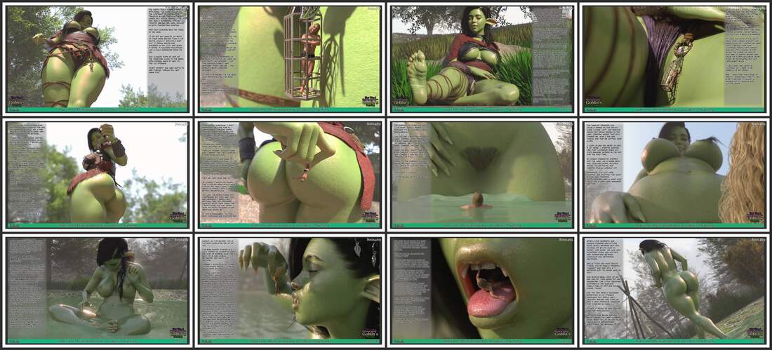 Nellielle2 - Goblin's Plaything - 3D Adult Comic