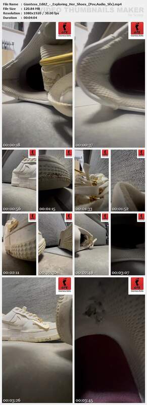 Giantess EditZ - Exploring Her Shoes Pov,Audio Sfx