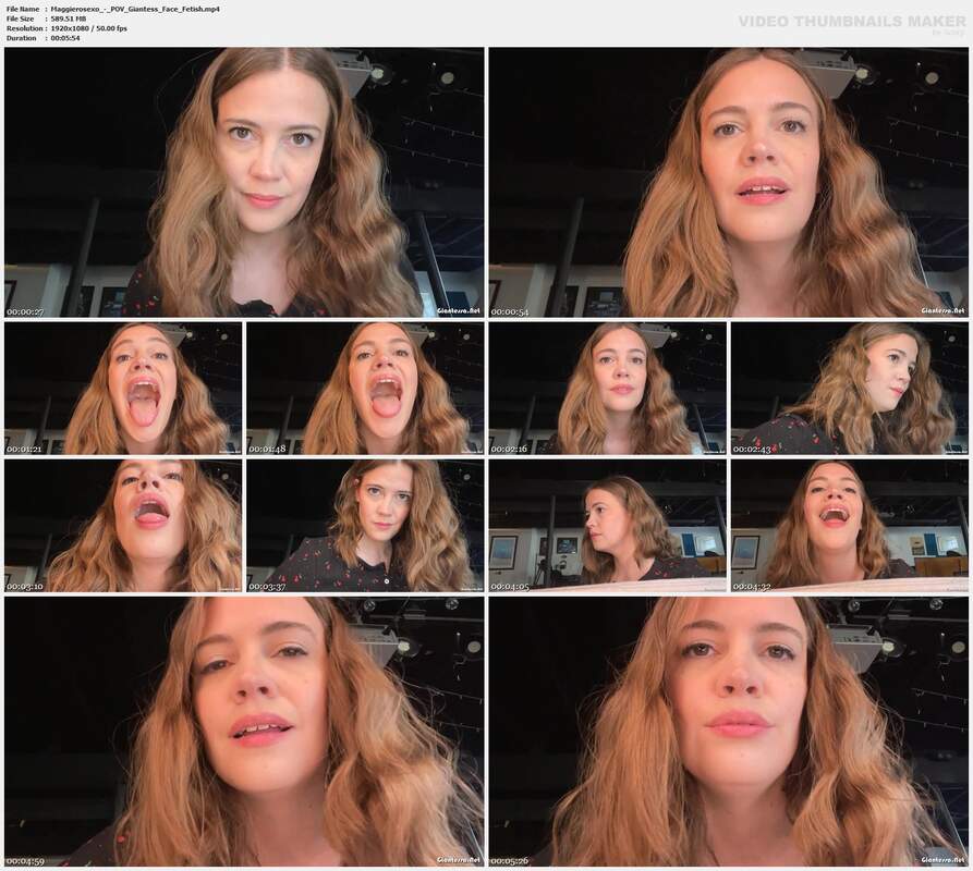 Maggierosexo - POV Giantess Face Fetish