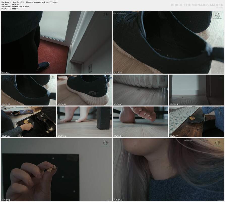 Micro Me GTS - Giantess unaware lost tint PT 2