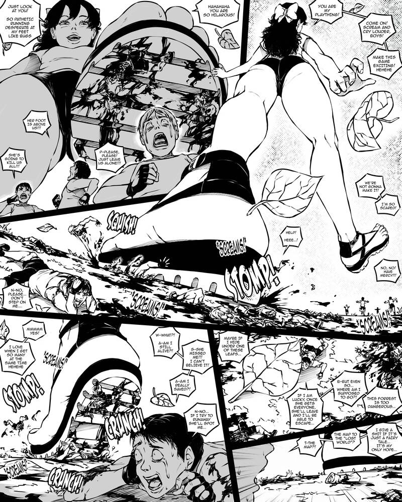 SWGTS - Giantess Boarding School The Tiny Village - Western Adult Comic SWGTS - Giantess Boarding School The Tiny Village - Western Adult Comic