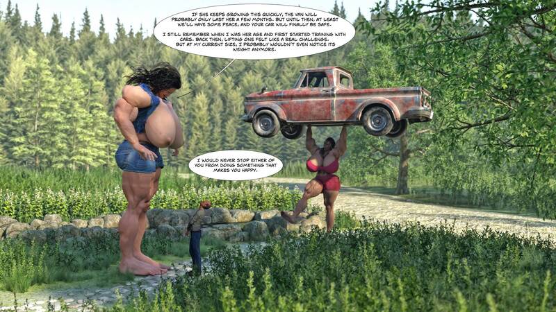 GiantPoser – The Giantess Family Workout