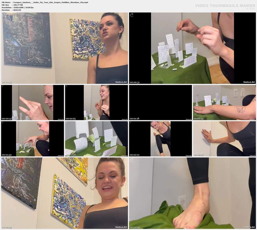 Foragers Giantess - Under My Toes Like Grapes Matildas Shrunken City