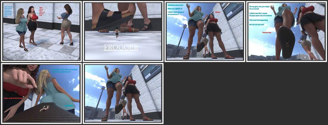 Procrastipiece - Frogger - 3D Adult Comic