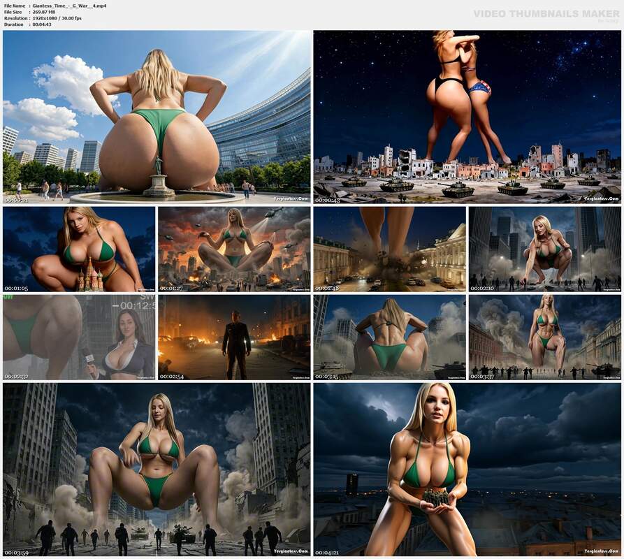 Giantess Time - G War  4
