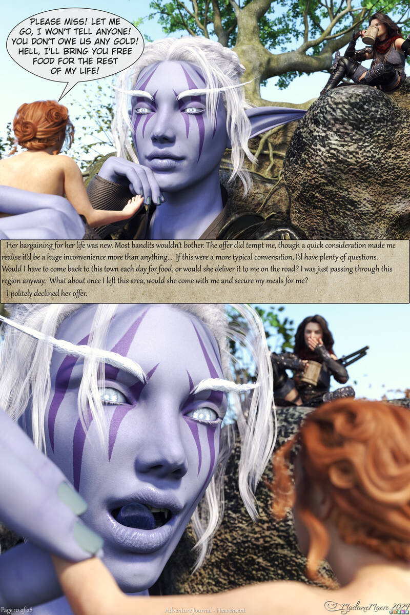 Madamemaeve - Adventure Journal - D Adult Comic Madamemaeve - Adventure Journal - D Adult Comic