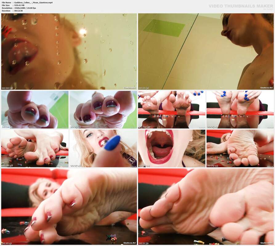 Goddess Celine - Mean Giantess
