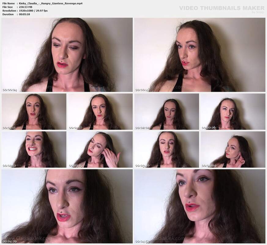 Kinky Claudia - Hungry Giantess Revenge