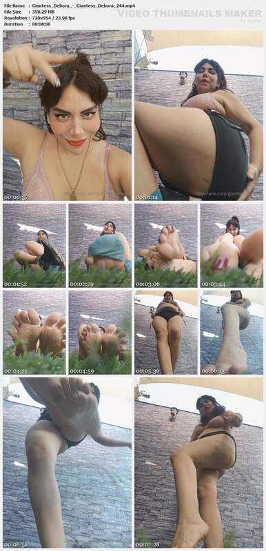Giantess Debora - Giantess Debora 244