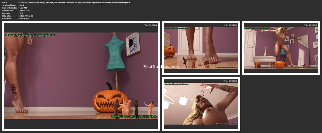VirtualGiantess - Halloween Surprise
