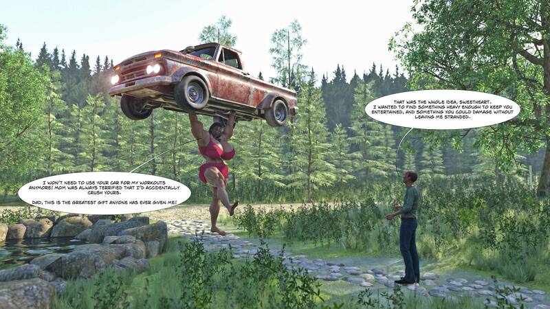 GiantPoser – The Giantess Family Workout
