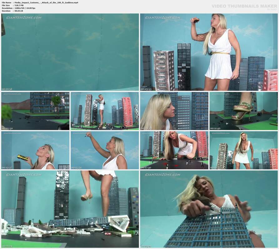 Media Impact Customs - Attack of the 100 ft Goddess