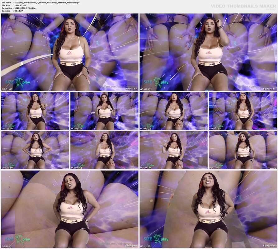 SIZEplay Productions - Shrunk Featuring Jasmine Mendez