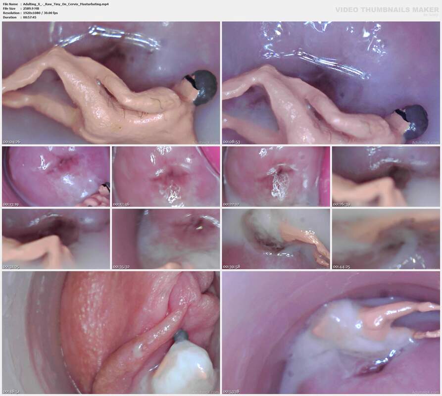 Adulting X - Raw Tiny On Cervix Masturbating