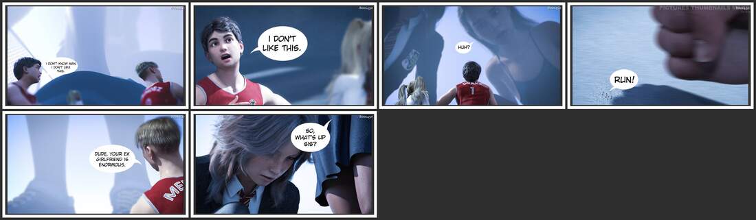 Krieginax - I have a Shrunk on you Part 4 - 3D Adult Comic