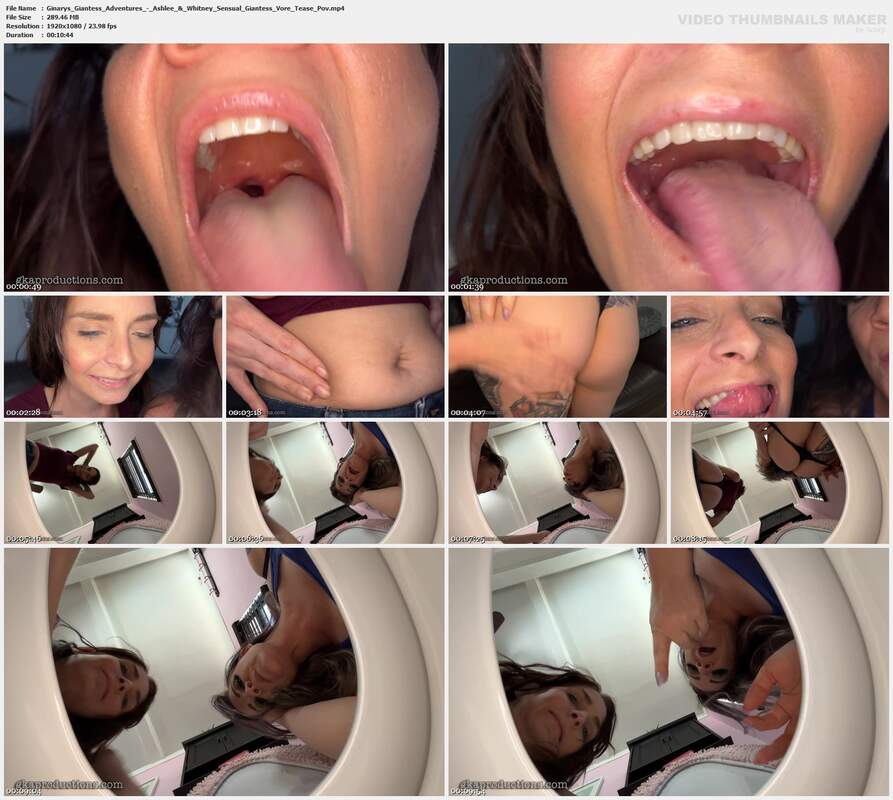 Ginarys Giantess Adventures - Ashlee  Whitney Sensual Giantess Vore Tease Pov