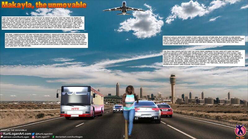 Kurt Logan - Makayla, the unmovable - Ongoing Kurt Logan - Makayla, the unmovable - Ongoing