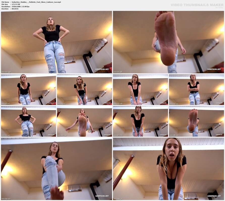 Seductive Studios - Pathetic Foot Slave Cadence Lux