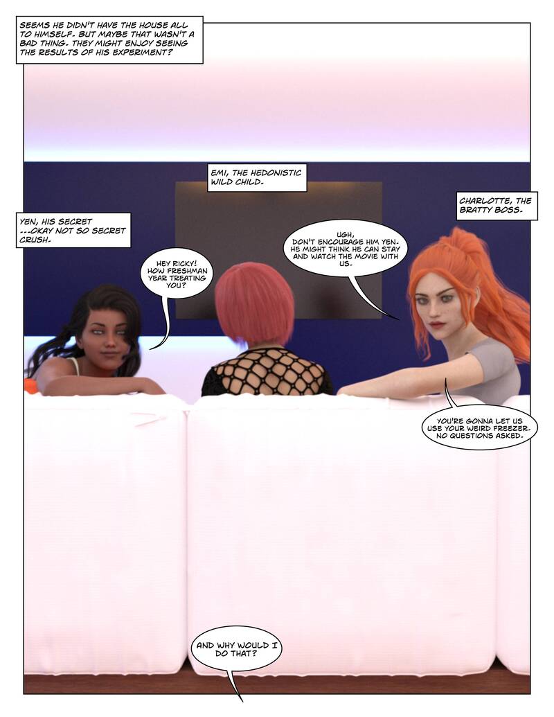 Bacchuscomics - Supa Futa Sleepover Bacchuscomics - Supa Futa Sleepover