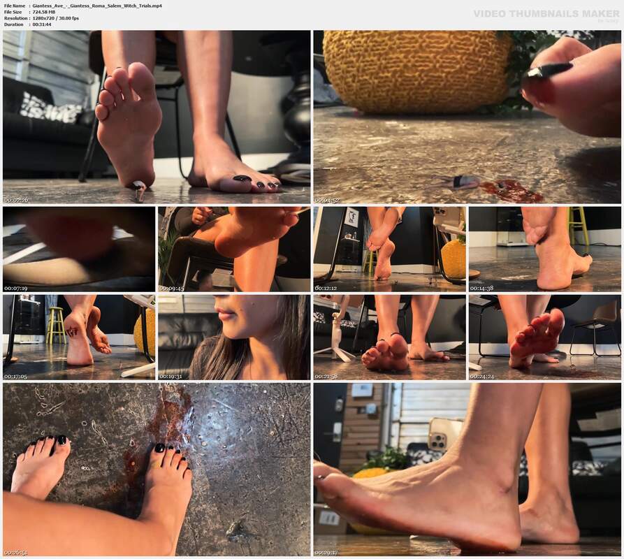 Giantess Ave - Giantess Roma Salem Witch Trials