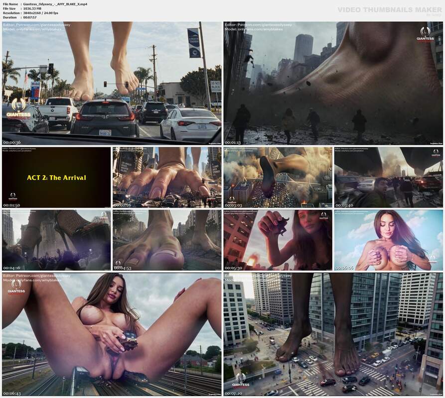 Giantess Odyssey - AMY BLAKE X