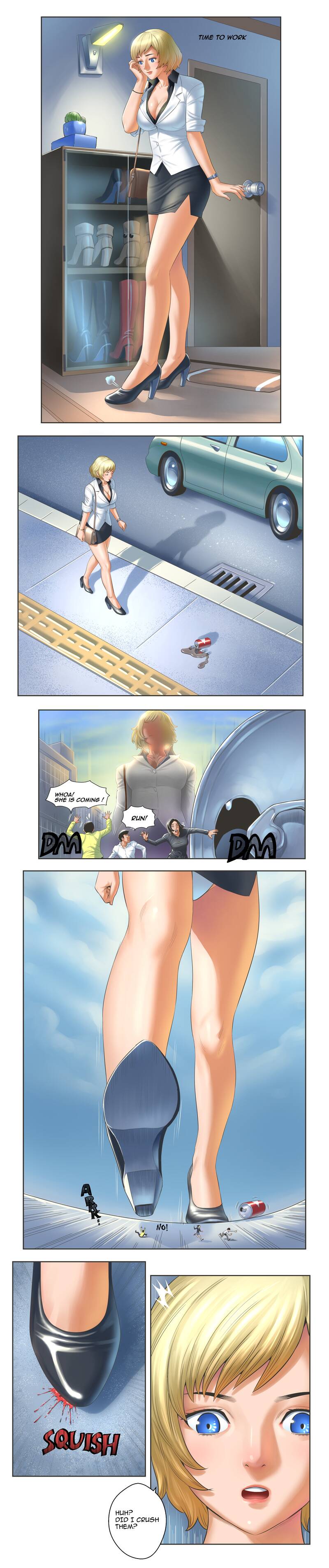 Giantess doujinsak