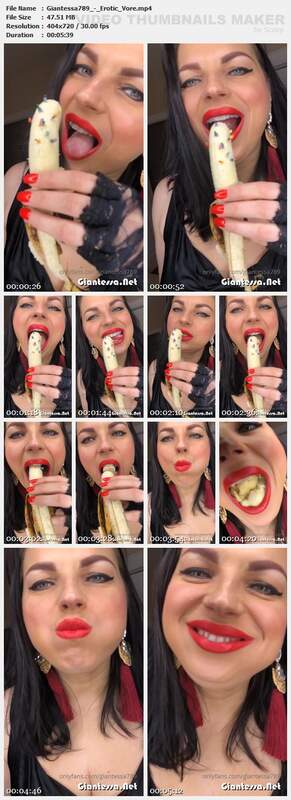 Giantessa789 - Erotic Vore