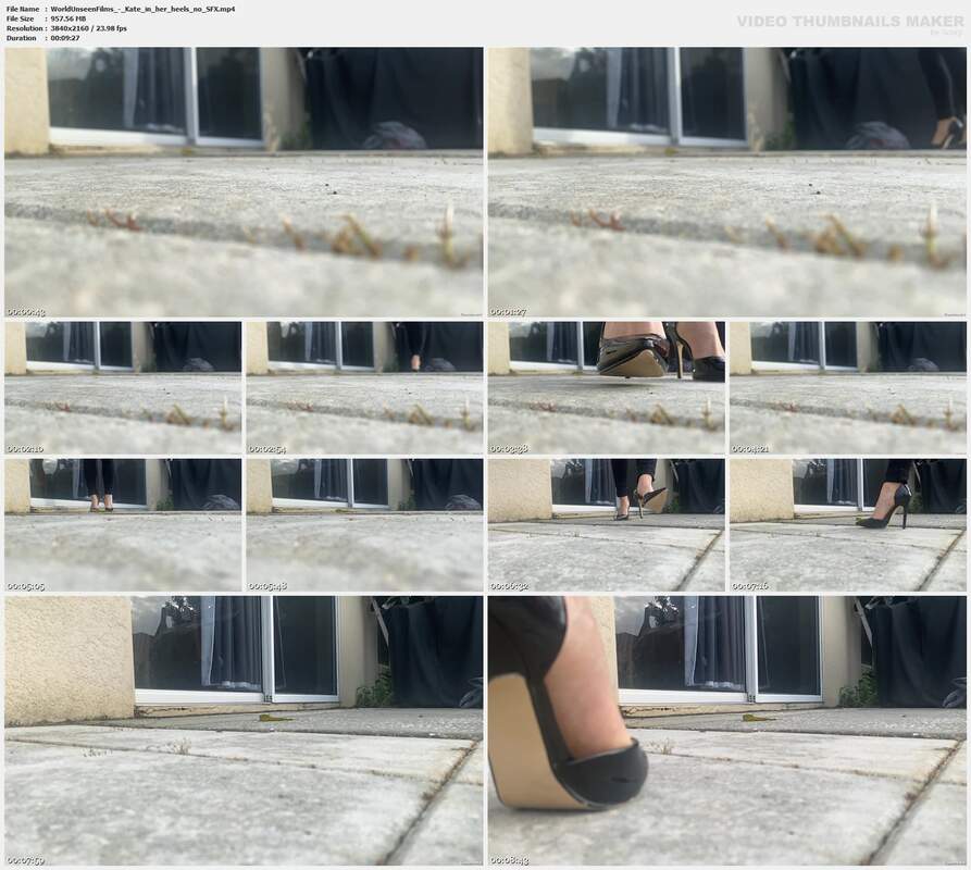 WorldUnseenFilms - Kate in her heels no SFX