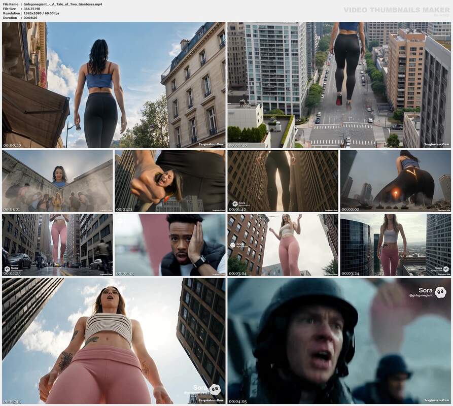 Girlsgonegiant - A Tale of Two Giantesss