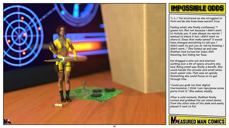 MeasuredMan - Impossible Odds - D Adult Comic MeasuredMan - Impossible Odds - D Adult Comic