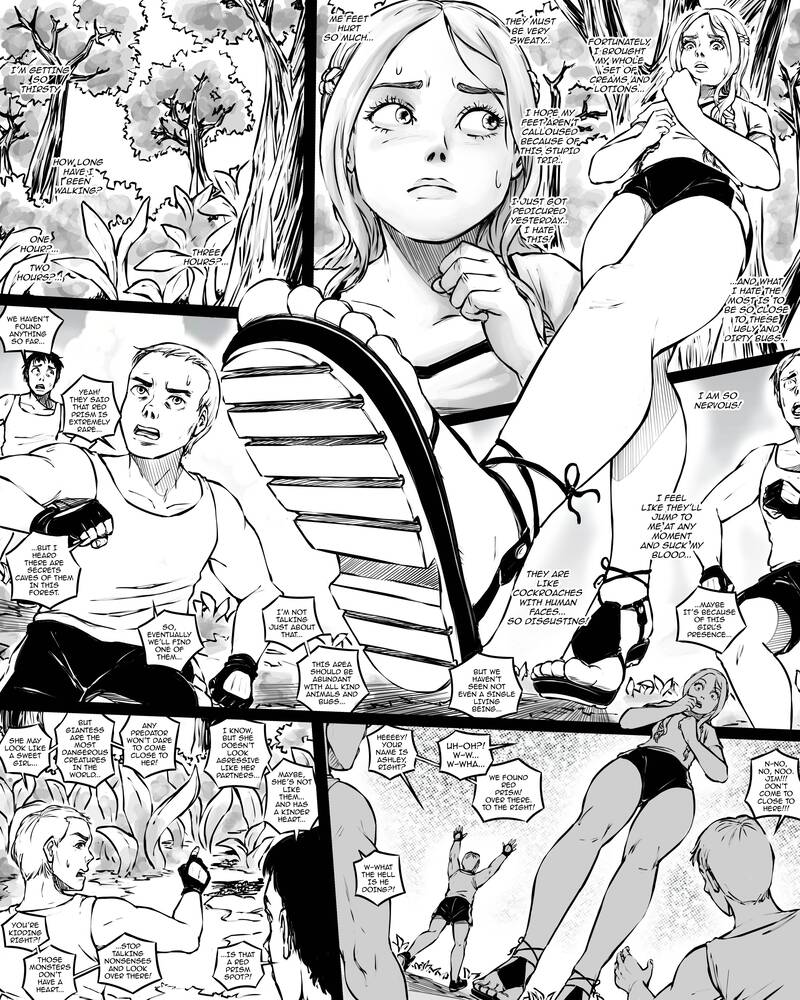 SWGTS - Giantess Boarding School Fear in the Forest - Western Adult Comic SWGTS - Giantess Boarding School Fear in the Forest - Western Adult Comic