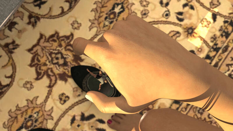 Nickisking1 – Shrinking to spy on my sister’s friend’s feet
