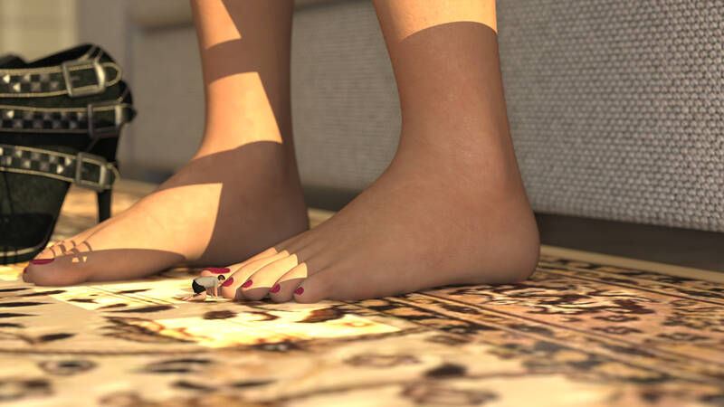 Nickisking1 – Shrinking to spy on my sister’s friend’s feet