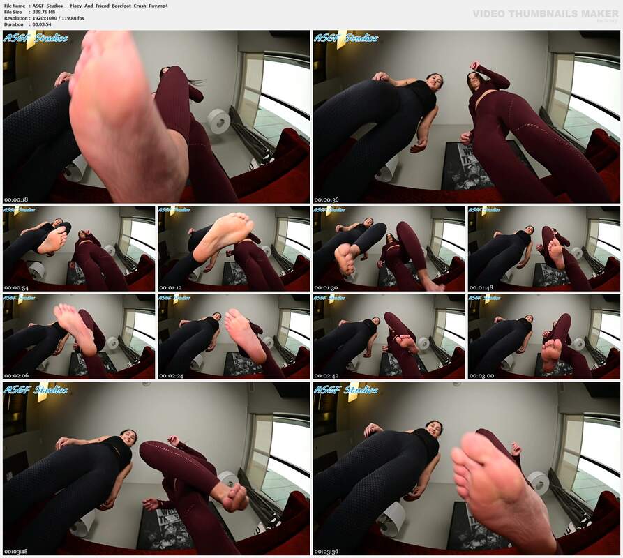 ASGF Studios - Macy And Friend Barefoot Crush Pov