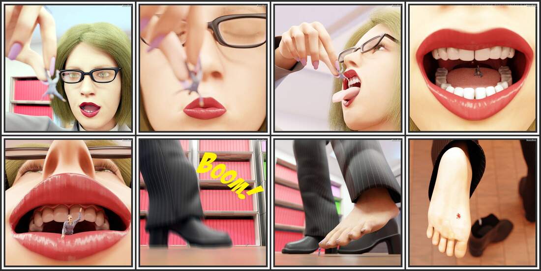 EleGTS - An Office Encounter - 3D Adult Comic