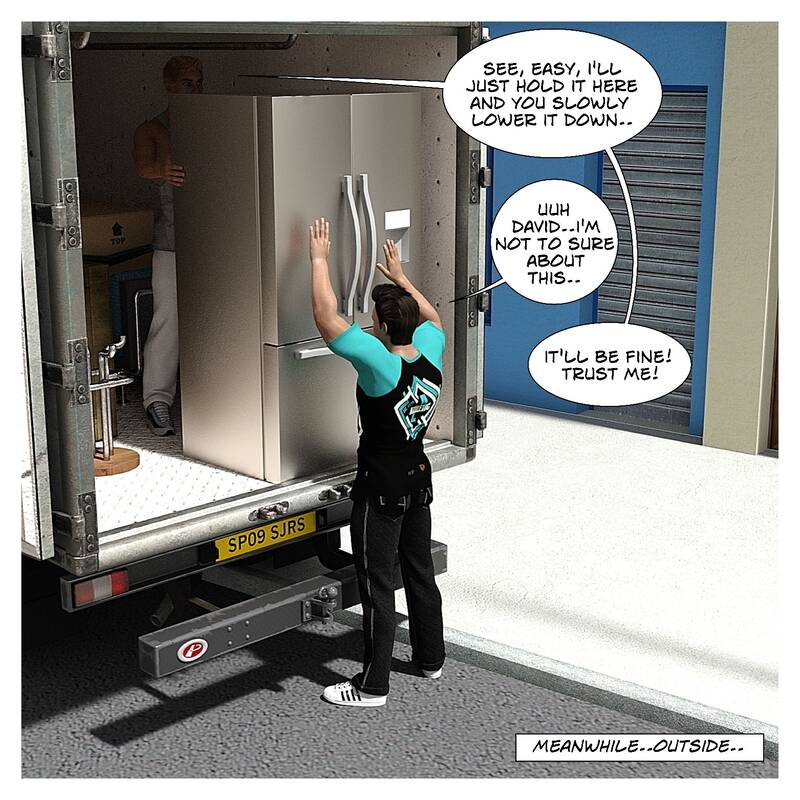 Robolord - Heavy Lifting - D Adult Comic Robolord - Heavy Lifting - D Adult Comic