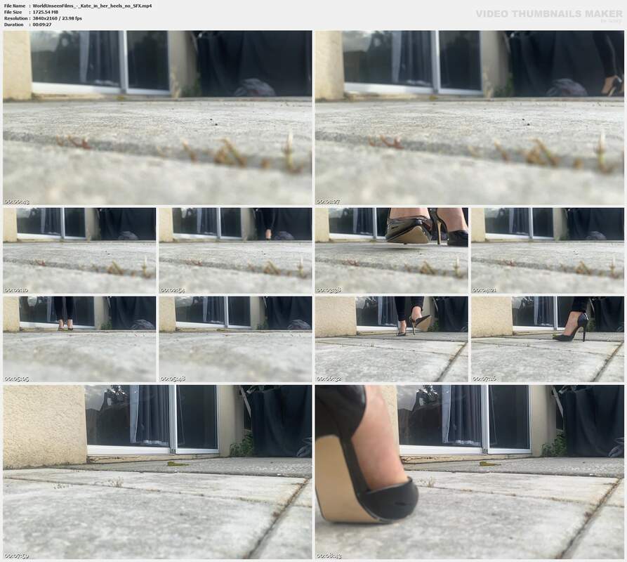 WorldUnseenFilms - Kate in her heels no SFX